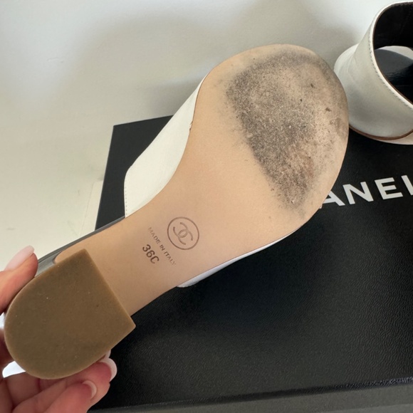 Chanel mules sandals 36 - Picture 6 of 8
